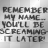 remember my name