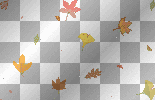floating autum leaves
