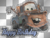 happy birthday from Cars