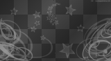 low gray swirls and stars