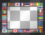 World Flags Frame [Horizontal]