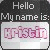 my name