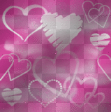 pink heart background