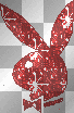 Red Playboy Bunny