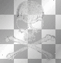 Glitter Skull and Crossbones