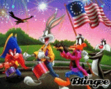 Bugs and friends 4th of July