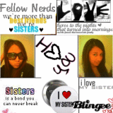 I love my sister