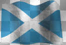 3D Flag Of Scotland