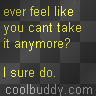 cant take it