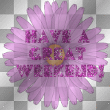 have a great weekend purple flower