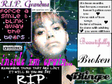 Dedicated to my gran