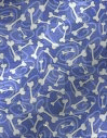 blue dog bone background