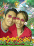 Los sharpeis in the Garden...=)