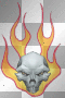 Burning Skull