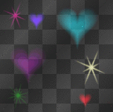 heart and stars