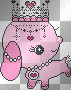 Cute Pink Puppy