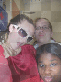 me and ma best friend devon...we dont kno why the other girl in the back was in it.....