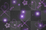 purple glitter
