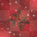 glitter rose