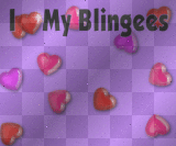 i love my blingees BACKGROUND