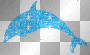 blue jumping dolphin