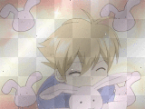 Mitsukuni Haninozuka and bunny