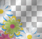 animated flower corner frame