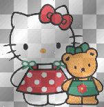 Hello Kitty and bear