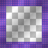 pink purple animated star frame