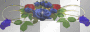 Glitter Blue Rose
