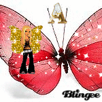 red butterfly