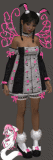 Pink parfet and velvet fairy