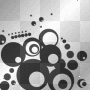 black dots