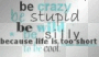 stupid silly wild