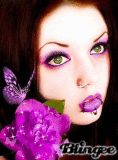 shining emo butterfly