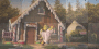Shrek and Fiona Gingerbread House