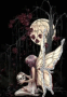 glitter goth farie/ roses 