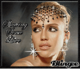 jessica alba showing love