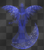 Blauw angel