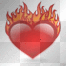 flaming heart