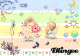baby & butterflies