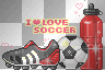 I love soccer