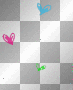  pastel hearts background