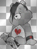 emo care bear 