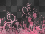Pink And Black Design