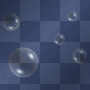 Navy Blue Bubble Background