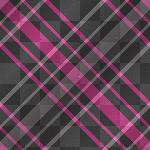 Black & Fushia Pink Plaid Background