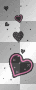 Black Pink Hearts