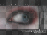 look in her eyes