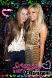 Ashley Tisdale and Miley Cyrus